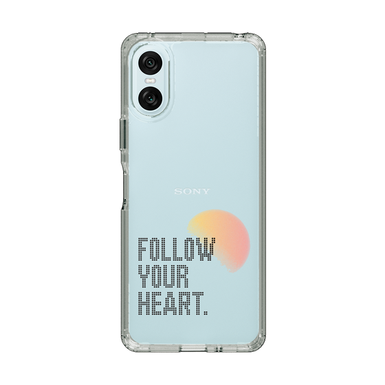 Slim Protection Case［ Original - Dot Overlay - FOLLOW YOUR HEART/A ］