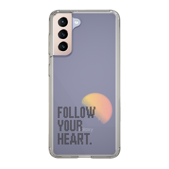 Slim Protection Case［ Original - Dot Overlay - FOLLOW YOUR HEART/A ］