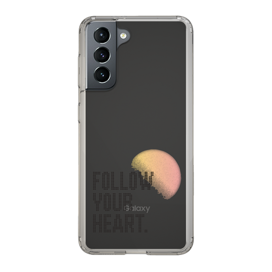 Slim Protection Case［ Original - Dot Overlay - FOLLOW YOUR HEART/A ］