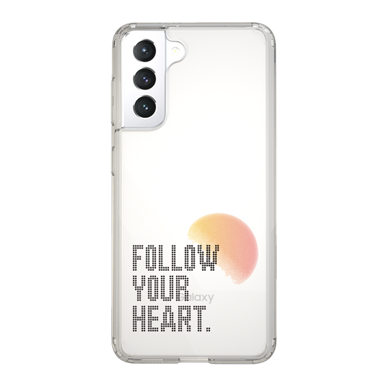 Slim Protection Case［ Original - Dot Overlay - FOLLOW YOUR HEART/A ］