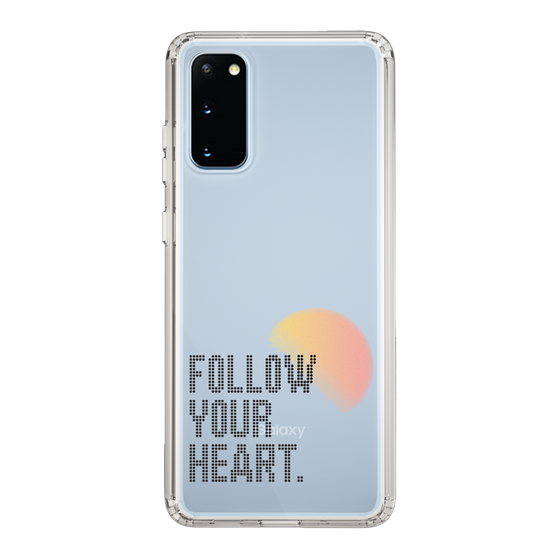 Slim Protection Case［ Original - Dot Overlay - FOLLOW YOUR HEART/A ］