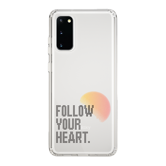 Slim Protection Case［ Original - Dot Overlay - FOLLOW YOUR HEART/A ］