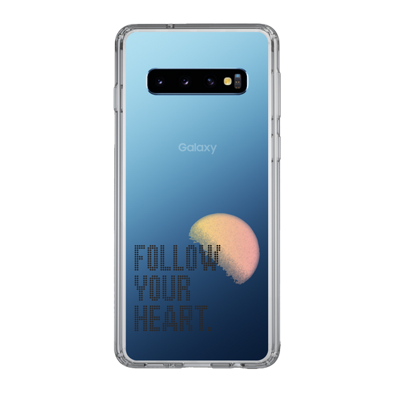 Slim Protection Case［ Original - Dot Overlay - FOLLOW YOUR HEART/A ］