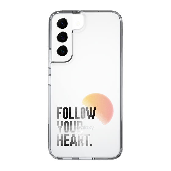 Slim Protection Case［ Original - Dot Overlay - FOLLOW YOUR HEART/A ］