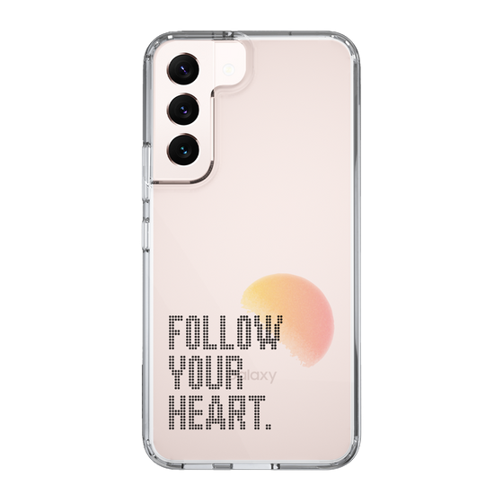 Slim Protection Case［ Original - Dot Overlay - FOLLOW YOUR HEART/A ］