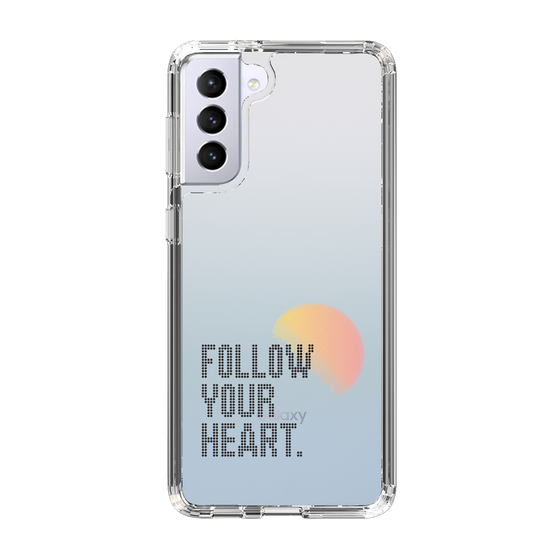 Slim Protection Case［ Original - Dot Overlay - FOLLOW YOUR HEART/A ］