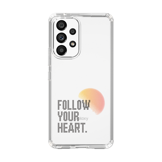Slim Protection Case［ Original - Dot Overlay - FOLLOW YOUR HEART/A ］