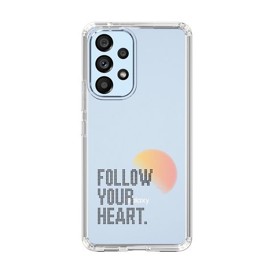 Slim Protection Case［ Original - Dot Overlay - FOLLOW YOUR HEART/A ］