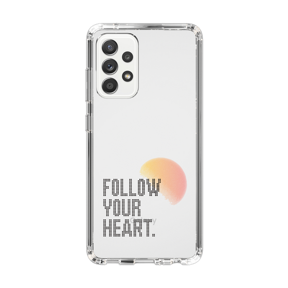 Slim Protection Case［ Original - Dot Overlay - FOLLOW YOUR HEART/A ］