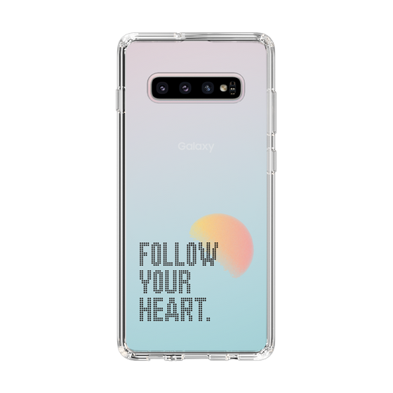 Slim Protection Case［ Original - Dot Overlay - FOLLOW YOUR HEART/A ］