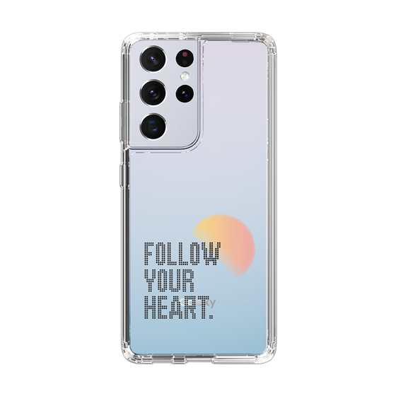 Slim Protection Case［ Original - Dot Overlay - FOLLOW YOUR HEART/A ］