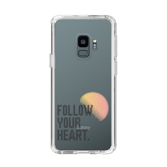Slim Protection Case［ Original - Dot Overlay - FOLLOW YOUR HEART/A ］
