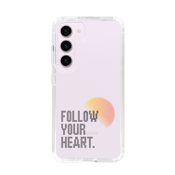 Slim Protection Case［ Original - Dot Overlay - FOLLOW YOUR HEART/A ］