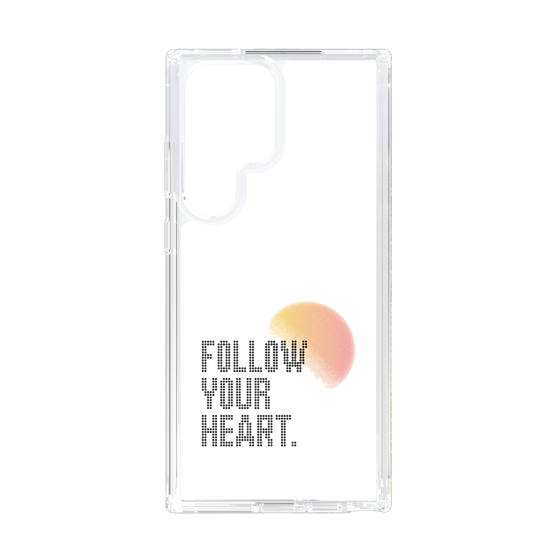 Slim Protection Case［ Original - Dot Overlay - FOLLOW YOUR HEART/A ］