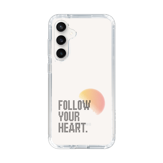 Slim Protection Case［ Original - Dot Overlay - FOLLOW YOUR HEART/A ］