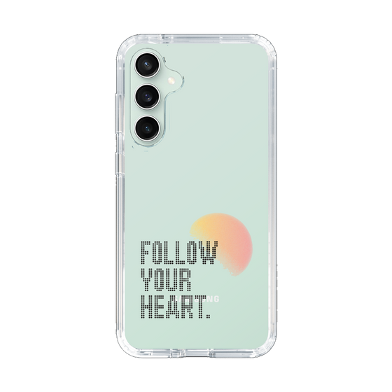 Slim Protection Case［ Original - Dot Overlay - FOLLOW YOUR HEART/A ］