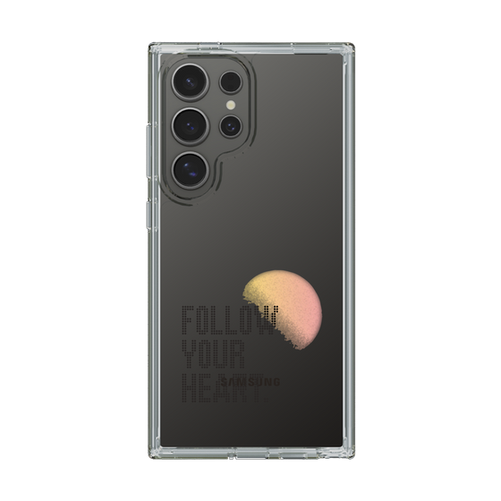 Slim Protection Case［ Original - Dot Overlay - FOLLOW YOUR HEART/A ］