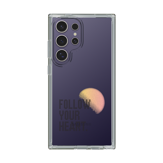 Slim Protection Case［ Original - Dot Overlay - FOLLOW YOUR HEART/A ］