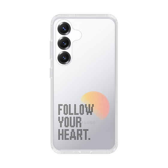 Slim Protection Case［ Original - Dot Overlay - FOLLOW YOUR HEART/A ］