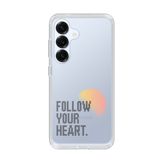 Slim Protection Case［ Original - Dot Overlay - FOLLOW YOUR HEART/A ］