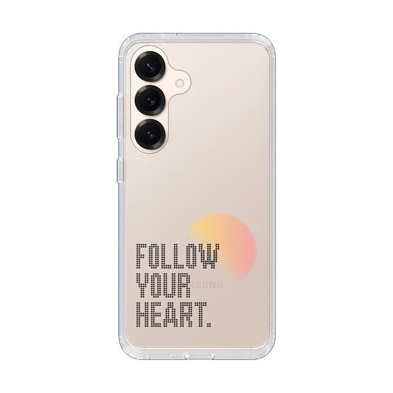 Slim Protection Case［ Original - Dot Overlay - FOLLOW YOUR HEART/A ］