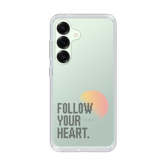 Slim Protection Case［ Original - Dot Overlay - FOLLOW YOUR HEART/A ］