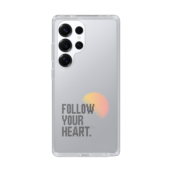 Slim Protection Case［ Original - Dot Overlay - FOLLOW YOUR HEART/A ］