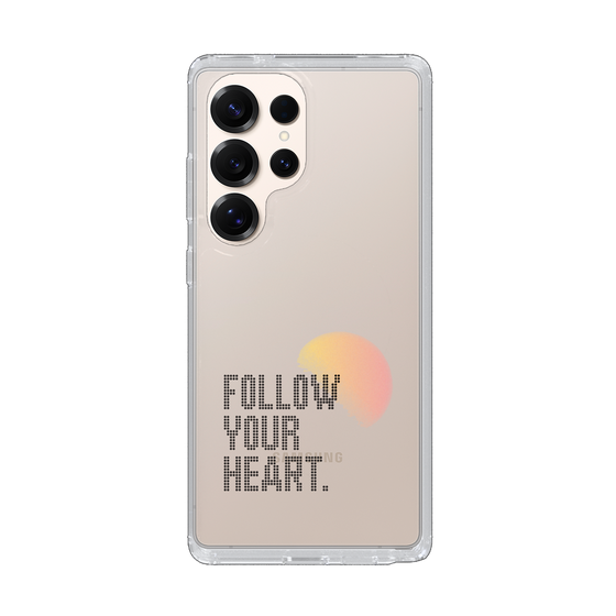 Slim Protection Case［ Original - Dot Overlay - FOLLOW YOUR HEART/A ］