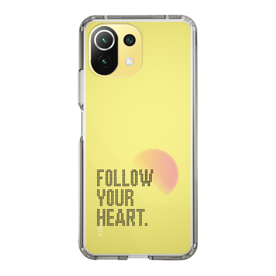 Slim Protection Case［ Original - Dot Overlay - FOLLOW YOUR HEART/A ］