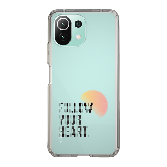 Slim Protection Case［ Original - Dot Overlay - FOLLOW YOUR HEART/A ］