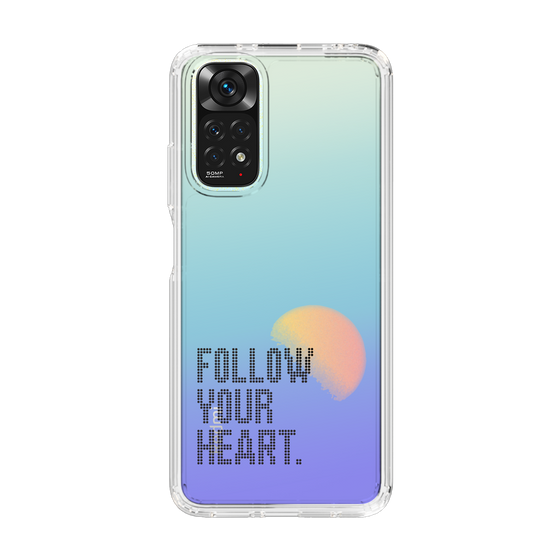 Slim Protection Case［ Original - Dot Overlay - FOLLOW YOUR HEART/A ］