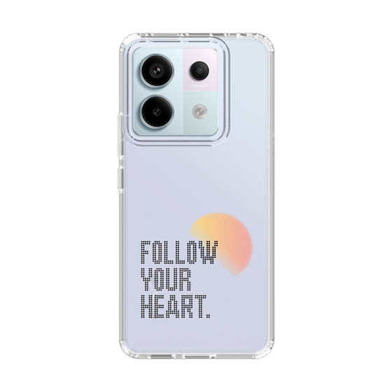 Slim Protection Case［ Original - Dot Overlay - FOLLOW YOUR HEART/A ］