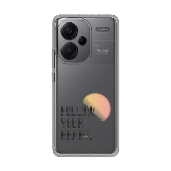 Slim Protection Case［ Original - Dot Overlay - FOLLOW YOUR HEART/A ］