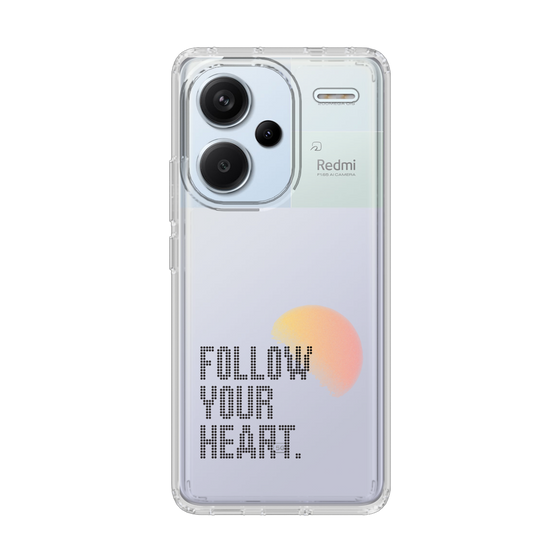 Slim Protection Case［ Original - Dot Overlay - FOLLOW YOUR HEART/A ］