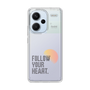 Slim Protection Case［ Original - Dot Overlay - FOLLOW YOUR HEART/A ］