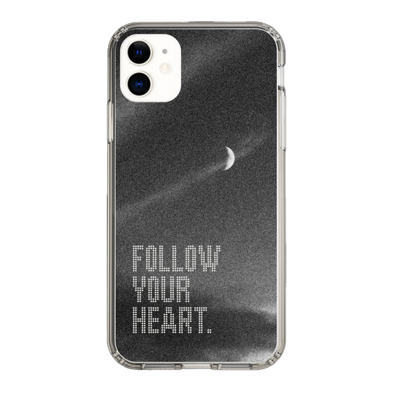 Slim Protection Case［ Original - Dot Overlay - FOLLOW YOUR HEART/B ］