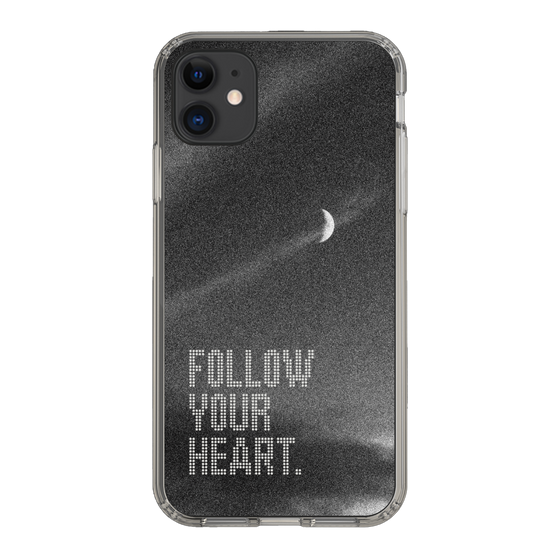Slim Protection Case［ Original - Dot Overlay - FOLLOW YOUR HEART/B ］