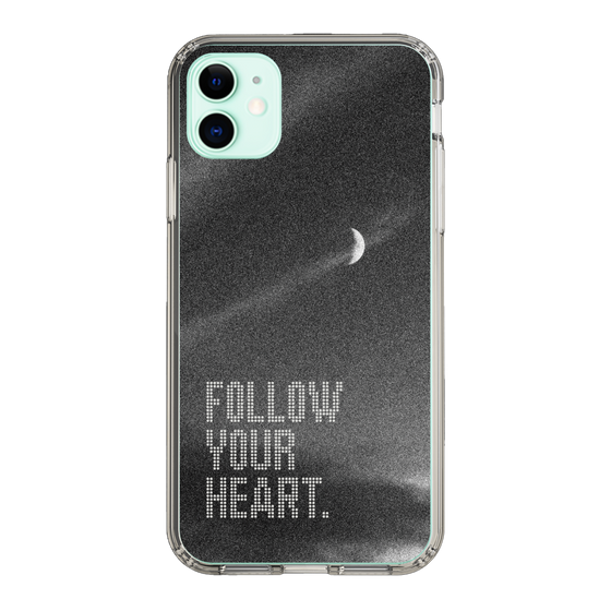 Slim Protection Case［ Original - Dot Overlay - FOLLOW YOUR HEART/B ］