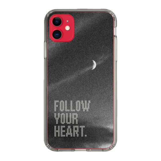 Slim Protection Case［ Original - Dot Overlay - FOLLOW YOUR HEART/B ］