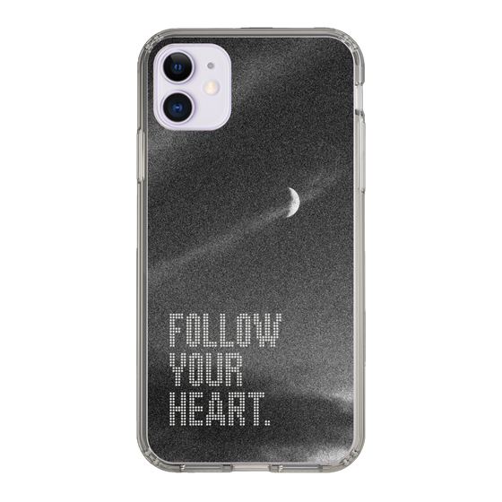 Slim Protection Case［ Original - Dot Overlay - FOLLOW YOUR HEART/B ］