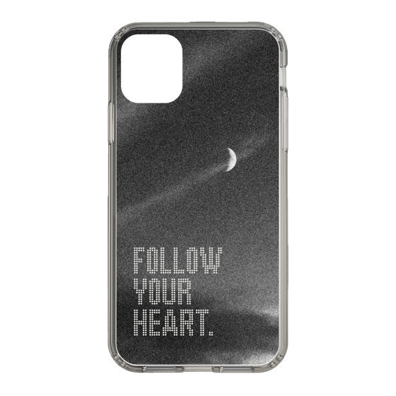 Slim Protection Case［ Original - Dot Overlay - FOLLOW YOUR HEART/B ］