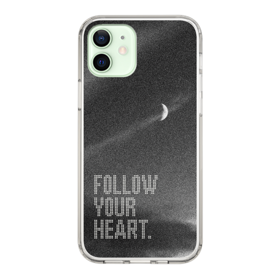 Slim Protection Case［ Original - Dot Overlay - FOLLOW YOUR HEART/B ］