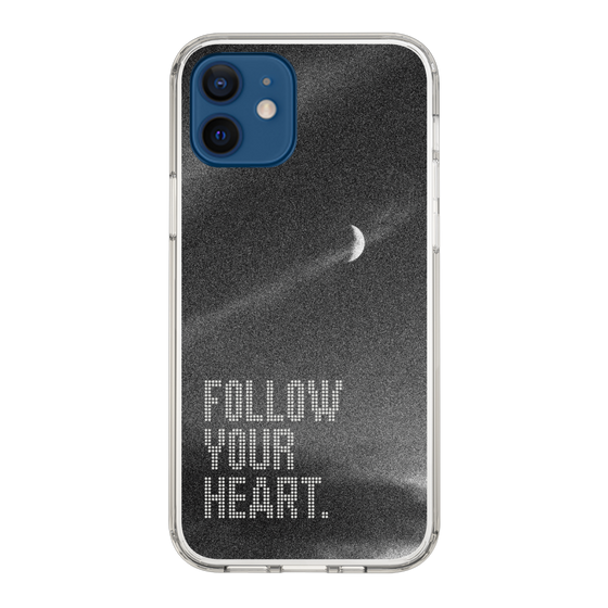 Slim Protection Case［ Original - Dot Overlay - FOLLOW YOUR HEART/B ］