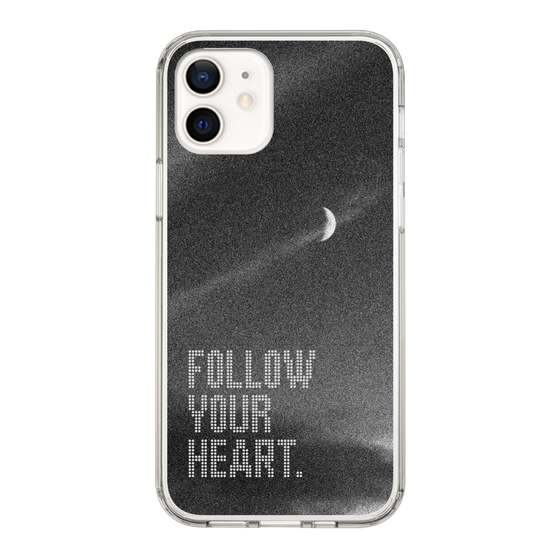 Slim Protection Case［ Original - Dot Overlay - FOLLOW YOUR HEART/B ］