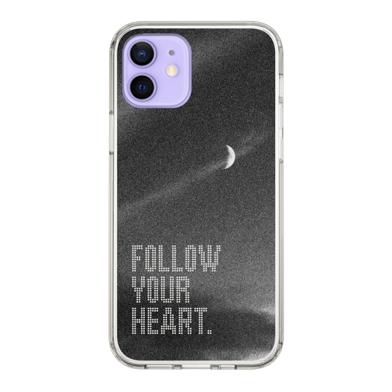 Slim Protection Case［ Original - Dot Overlay - FOLLOW YOUR HEART/B ］