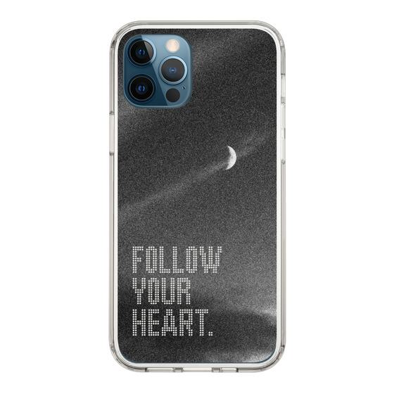 Slim Protection Case［ Original - Dot Overlay - FOLLOW YOUR HEART/B ］