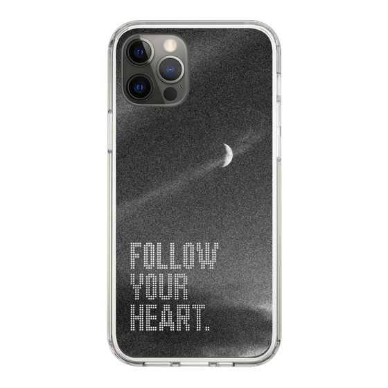 Slim Protection Case［ Original - Dot Overlay - FOLLOW YOUR HEART/B ］