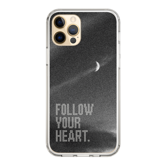 Slim Protection Case［ Original - Dot Overlay - FOLLOW YOUR HEART/B ］
