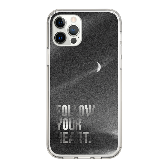 Slim Protection Case［ Original - Dot Overlay - FOLLOW YOUR HEART/B ］