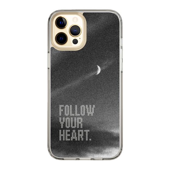 Slim Protection Case［ Original - Dot Overlay - FOLLOW YOUR HEART/B ］